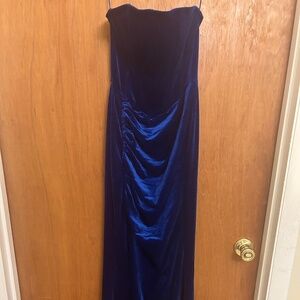 Woman’s Royal Blue Dress
